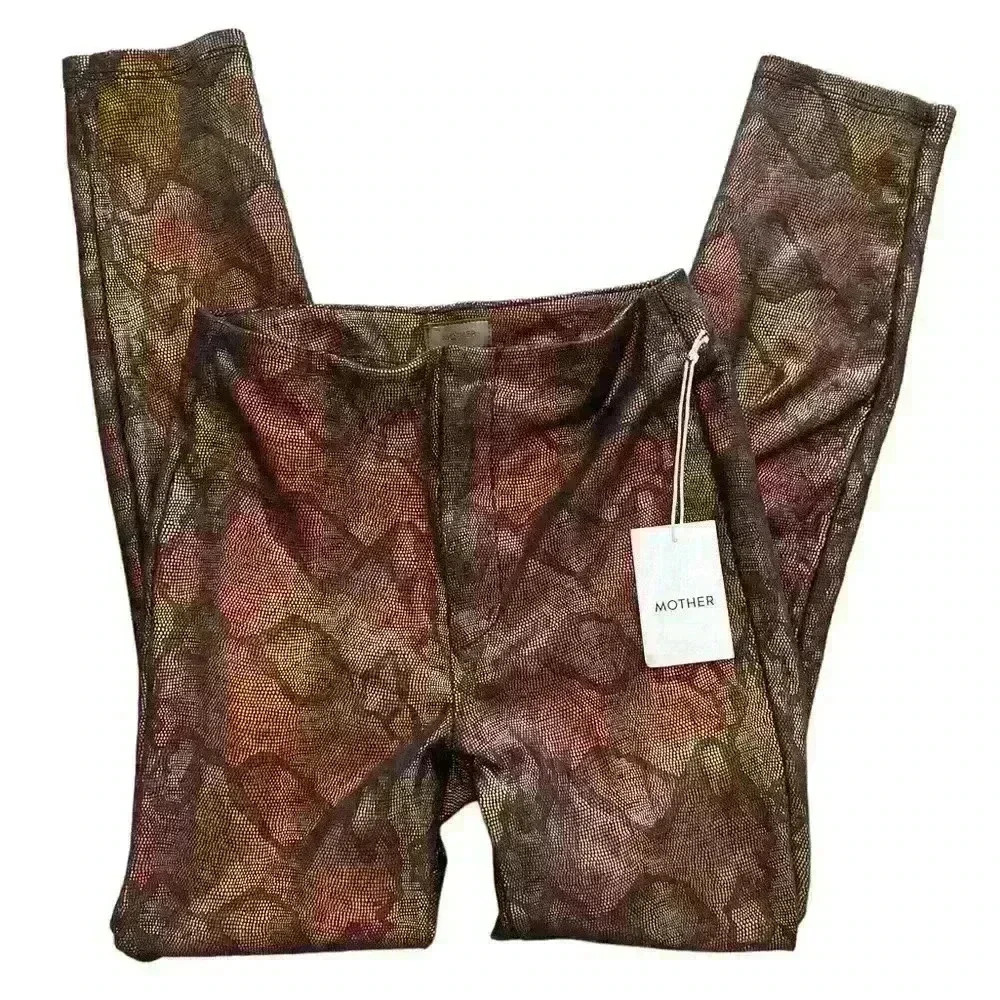 NWT MOTHER High Waisted Seamless Looker Ankle